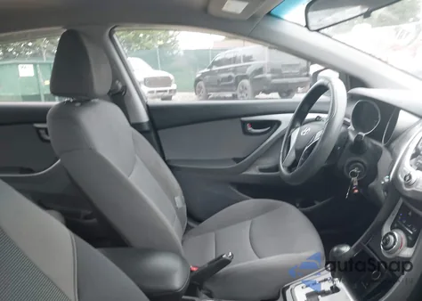 2012 Hyundai Elantra Gls (Ulsan Plant) z USA, uszkodzony, nr VIN KMHDH4AE2CU457364